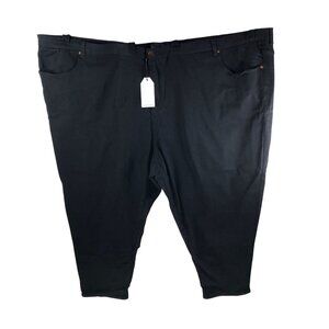 Universal Standard Womens Seine Mid Rise Skinny Jeans Black 36